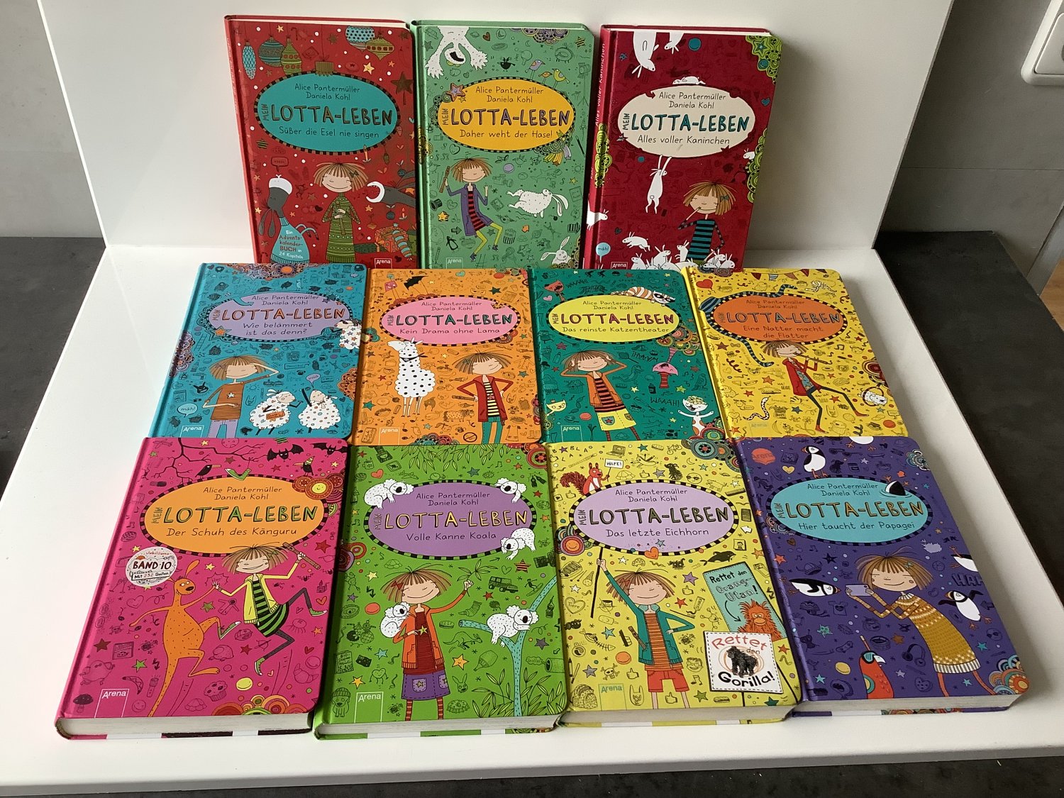 10 Bände Mein Lotta-Leben im Set bitte lesen“ (Pantermüller, Alice